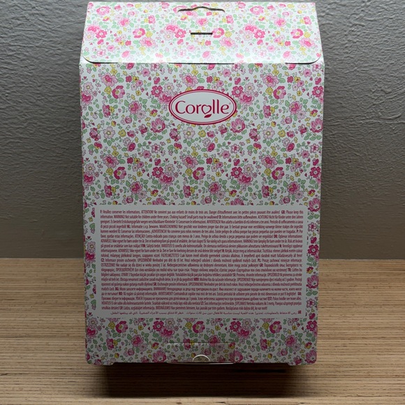 Rosy 💕Mini World Corolle Doll Set - Blonde Hair, Floral Dress🎄 - Picture 4 of 6